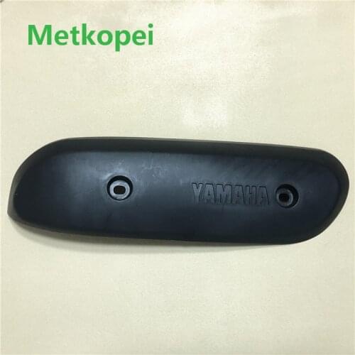For YAMAHA JOG 50 / ZR VINO 5AU scooter Imitation carbon fiber Exhaust pipe protective Cover Muffler insulation cover