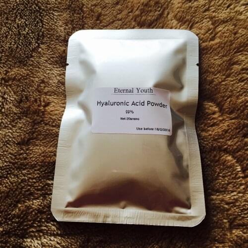 500grams 99% Hyaluronic Acid Powder Pure Hyaluronan Skin Anti Aging Wrinkle Joint Serum