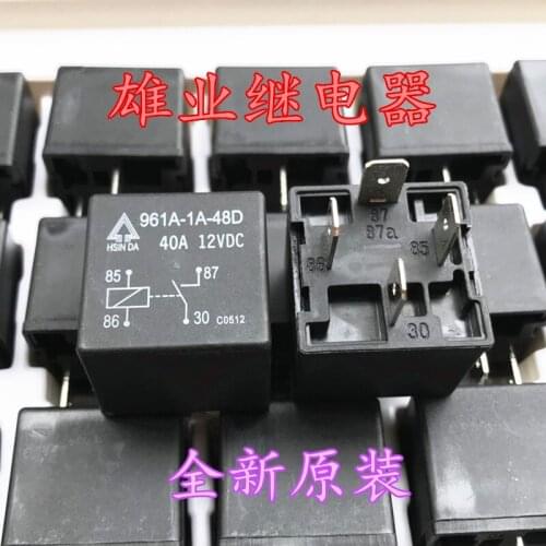 961A-1A-48D 12V Relay HFV4 12V 40A 4PIN