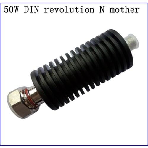 Free shipping DIN (7/16) N 50W RF attenuator, fixed attenuator, 1db,2db,3db,5db,6db,10db,15db,20db,30db,40db,50db,60db, 0-4GHz