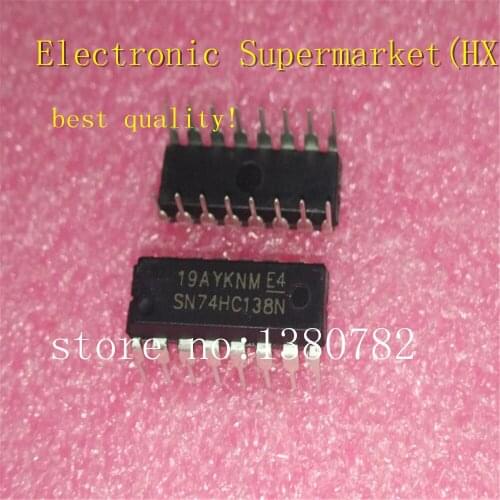 Free Shipping 100pcs/lots 74HC138N SN74HC138N 74HC138 DIP-14 New original IC In stock