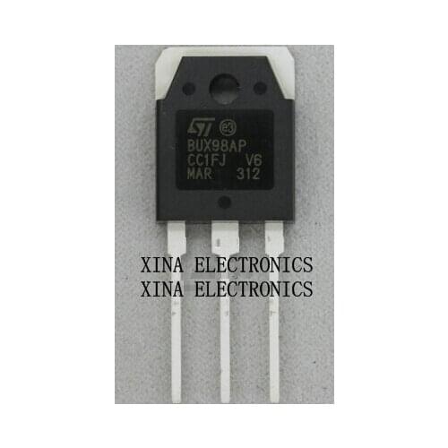 BUX98AP BUX98A BUX98 24A/1000V TO-3P ROHS ORIGINAL 10PCS/lot Free Shipping Electronics composition kit