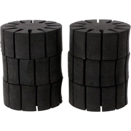 6 Pcs Archery Arrow Holder EVA Foam Round Rack For 12 Arrows Separator Quiver Protect Spliter Shelf Tool