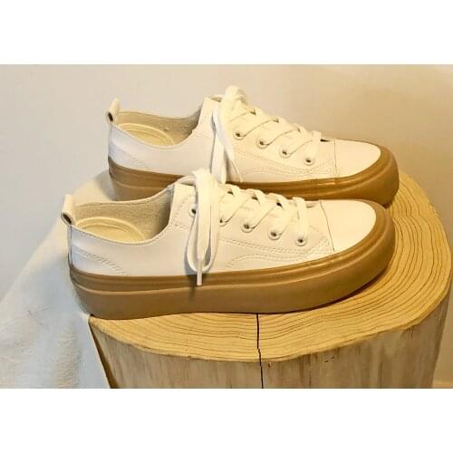 Summer Shoes Ladies Autumn Women All-Match Modis Female Footwear Casual Sneaker Round Toe 2021 Fall New Small Cute Dress Comfort