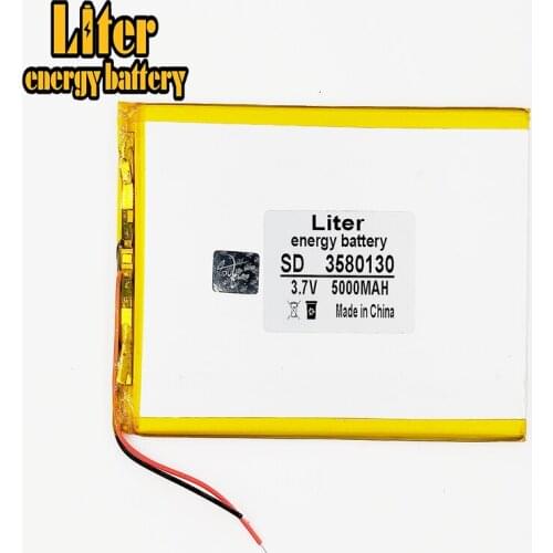 3580130 3.7V 5000MAH Li-ion battery for tablet pc 7 inch 8 inch 9inch Tablet Battery inner