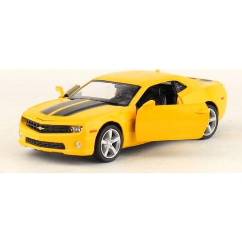 Simulation 1:36 Chevrolet Camaro Alloy Car Model,Die Cast Metal Door Pull Back Child Toy Model,Boy Birthday Gift,Free Shipping