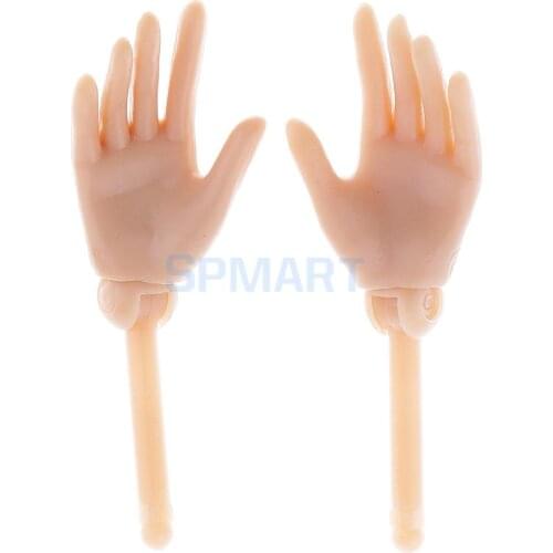 1:6 Scale Female Movable Hands Set for 12'' Action Figure Body DIY Accessory