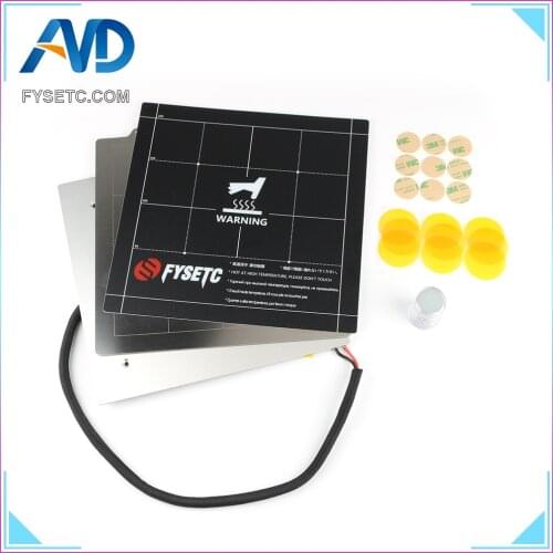 235x235mm Heatbed Hot bed + Spring Steel Sheet + Magnet Becoming Magnetic Hot Bed Build Surface Plate For ENDER-3 /3s