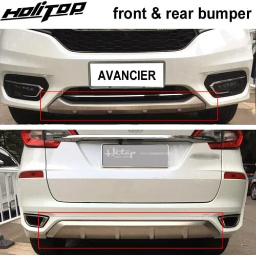 New arrival for honda AVANCIER front rear bumper cover guard/trunk sill.2016-2020.304 stainless steel.free shipping to Asia