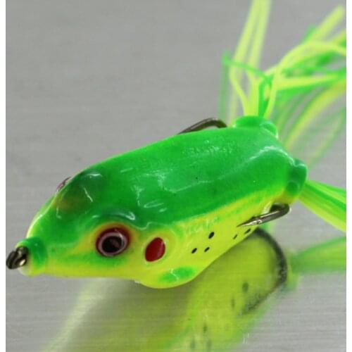 Frog Lure Soft Lures Artificial Fishing Bait Topwater Wobbler Bait for Pike Snakehead Article Gear BHD2