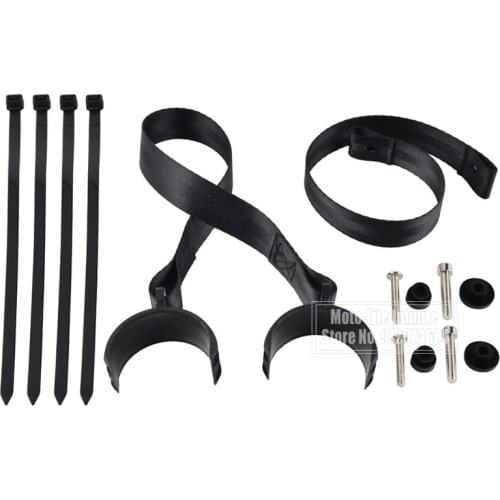 Front Rear Holding Strap Adjustable Pull Motorcycle Rescue Belt Cross Country Vehicle Rear Seat Trailer Belt Lifting Safety