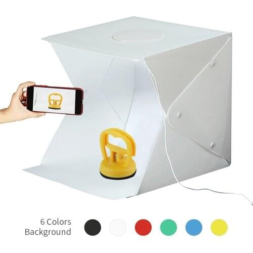 20cm LED Mini Studio Flexible Light Box Portable Folding Light Box Photography Props