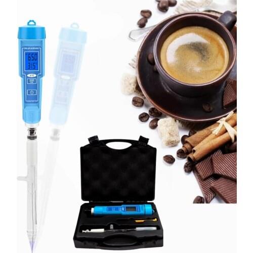 Automatic Calibrating PH-61181 PH Value&Temp Multifunctional Meter Convertion for Lab Water Food and soil 30% OFF