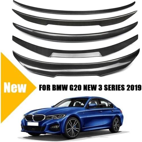 Carbon Fiber G20 Rear Spoiler for BMW New 3 Series G20 M Sport 340i 2019 2020 Rear Trunk Boot Lid Wing PSM MP M3 M4 CS Style