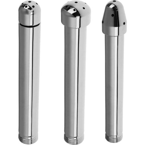1Set 4 In 1 Head Anal Shower Enema Water Nozzle Douche Vaginal Clean Kit Cleaner 3 Styles( 1 Enema Shower With 3 Nozzles)