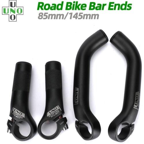 UNO Mountain Bike Bar End 1 Pair MTB Handlebar Barends Aluminum Bicycle Handlebar Cover Rest Bar Cycling Accessories