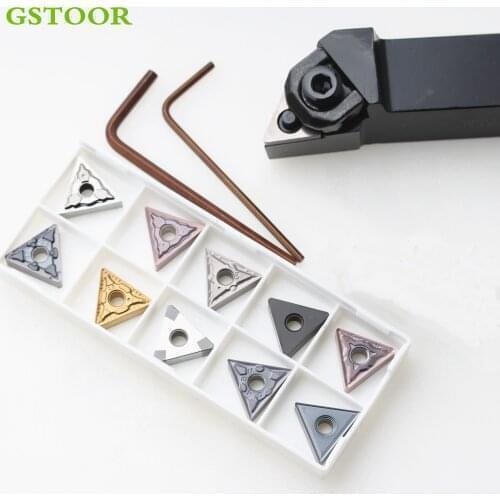 1PC MTJNR1616H16 WTJNL1616H16 MTBNR/L MTFNR/L MTGNR/L MTQNR/L MTWNR/L +10PCS TNMG16 Lathe Cutter Tool Parts CNC Carbide Inserts
