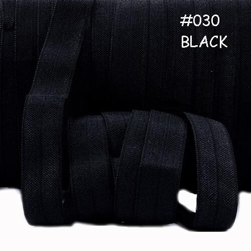 100 colors in stock!!! Fold over elastic in #030,free shipping solid fold over elastic hairband