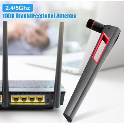 WIFI Router Antenna Dual-band Omnidirectional 10DBi Antenna Universele Antennes Versterker 2.4G 5G 5.8G Router Antenne Booster
