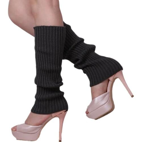 Knitted Leg Warmers 1pair Fashion Ladies And Girls Fashion Leg Warmers Winter Warm Fit For Sport Leg Warmer Длинные Носки