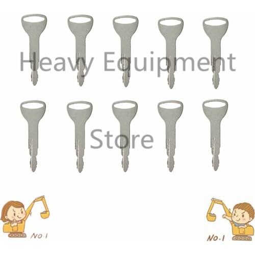 10 PCS A62597 162597 Ignition Switch Keys 57591-23330-71 for Toyota Forklift Toynew