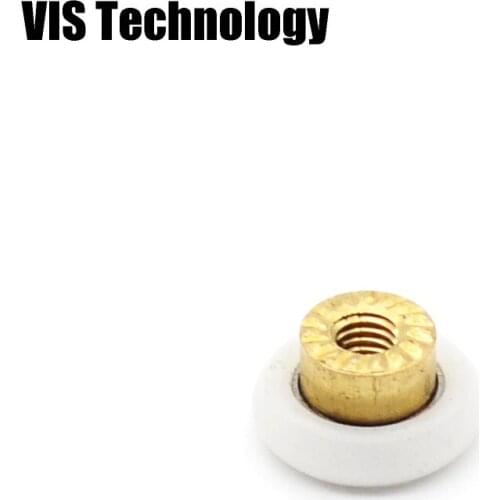 10pcs Delta 3D Printer Kossel K800 Accessories Small Rollers Scroll Wheels Pulleys Parts M6 Screw Diameter 19mm