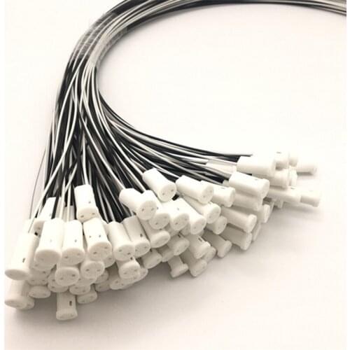 G4 Lampholder Ceramic Low Voltage Halogen Lamp Holder Light Bulb Base With 30CM Wire