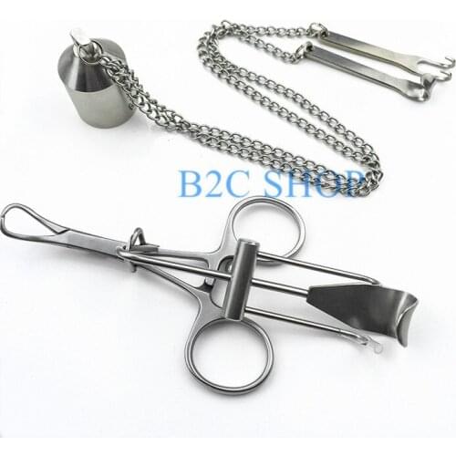 Eyelid retractor Eye bag self-hook cosmetic double eyelid surgery tool ophthalmic hook eye instrument
