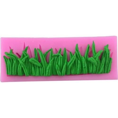 Silicone Grass Cake Mold Cake Decorating Moulds Tools Cookie Chocolate Candy Cake Pudding Muffin Molds Mold Kitchen DIY Baking M