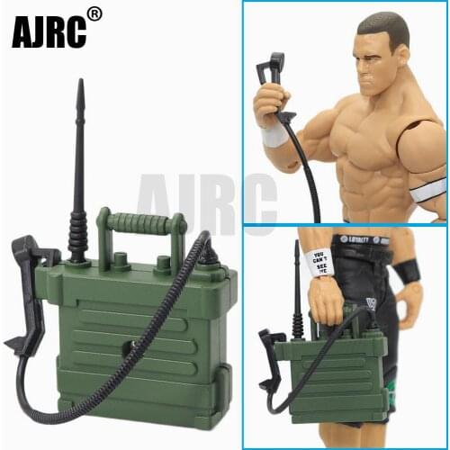 1/10 Scale Radio Station Phone for 1:10 RC Crawler Axial SCX10 90046 D90 D110 Traxxas TRX4 TRX6 RC Car Accessories Radio station