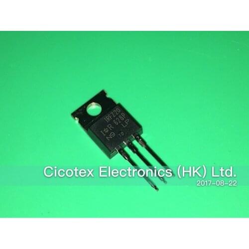 10pcs/lot IRFZ20PBF TO-220AB MOSFET N-CH 50V 15A TO220AB IRFZ20