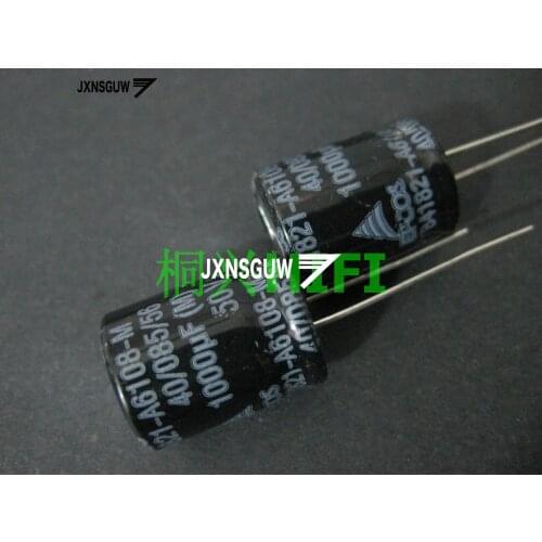 10PCS Original EPCOS B41821 50V1000UF 16X20MM Black Aluminum electrolytic capacitors 1000uF/50v 1000UF 50V B41821A6108M
