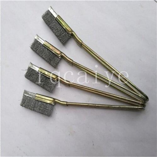 10pcs steel brush for SM102 SM74 SM52 Roland Komori printing machine parts gripper pad steel brush