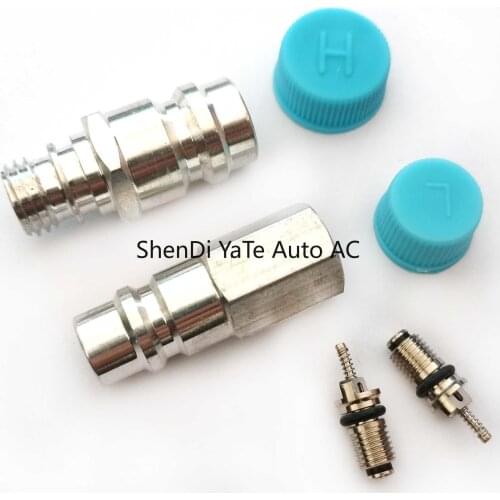 5 Pairs R134a Modified Air Conditioner Valve Core Valve For Auto A/C Valve Seat Modified Equipment Repair Parts Valve Caps