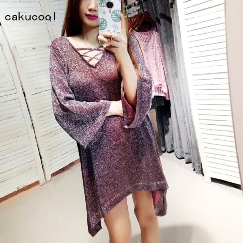 Cakucool Fashionable Knitted Dresses