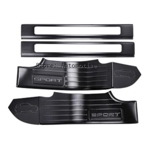 For Land Rover Discovery Sport 7 Seats 2015 2016 2017 Door Sill Plate 304 Stainless Steel Protector Car Accessories 4pcs