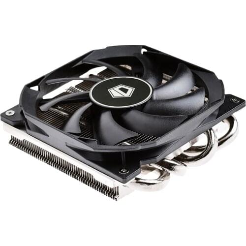 ID-COOLING is-30 for Mini-ITX and HTPC systems Low-Profile CPU Cooler Ultra slim,92mm PWM Fan, only 30mm high, For Intel & AMD