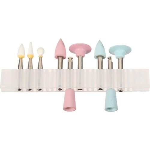 1 set Resin Grinding Polishing Suits For Curing Light Dental Lab Equipment Dental Burs Teeth Whitening Tools Kit