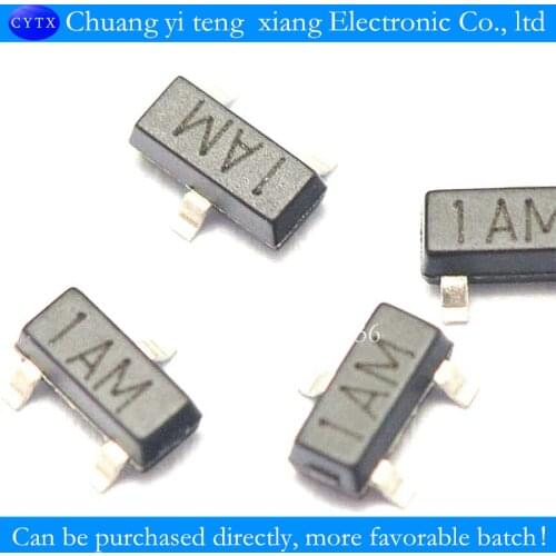 Patch NPN transistor MMBT3904 1 am 0.2 A / 40VSOT23 (100PCS/lot)