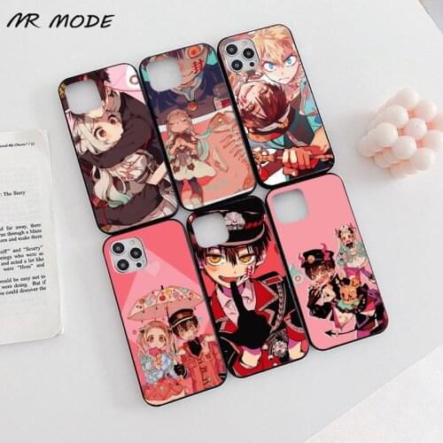 Toilet Bound Hanako kun Anime Phone Case for iPhone 11 12 pro XS MAX 8 7 6 6S Plus X 5S SE 2020 XR Soft silicone Cover Funda