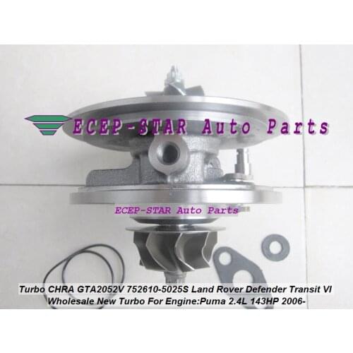 Turbo CHRA 752610 752610-0012 752610-0025 752610-0029 752610-0032 LR010138 LR021013 LR012858 LR008203 6C1Q6K682EH 6C1Q6K682EF