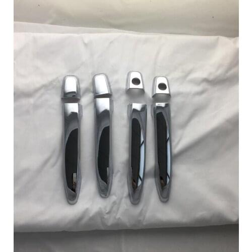 High-quality 2003-2009 for Toyota WISH outer handle decorative stickers Chrome plated Door Handle Cover Auto Car Trim
