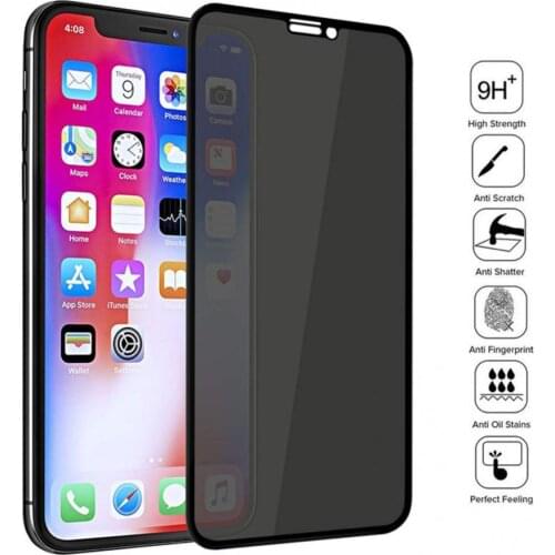 10H Full Privacy Cover Tempered Glass Mobile Phone Protective Film for iPhone 11 Pro Max Accessories