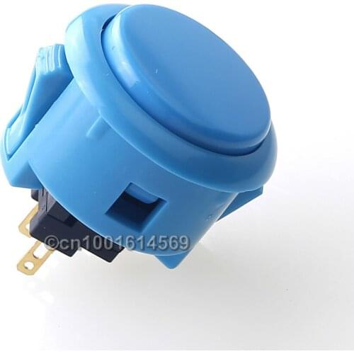3Pcs/Lot Original Genuine Sanwa OBSF-30 Arcade Push Buttons For PC MAME Multicade Joysticks & Sanwa Joystick & Raspberry PI 2 3B