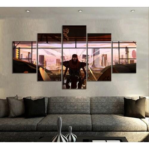 5pcs Revenant Apex Legends Game Poster HD Wall Picture Canvas Paintings for Home Decor Wall Art