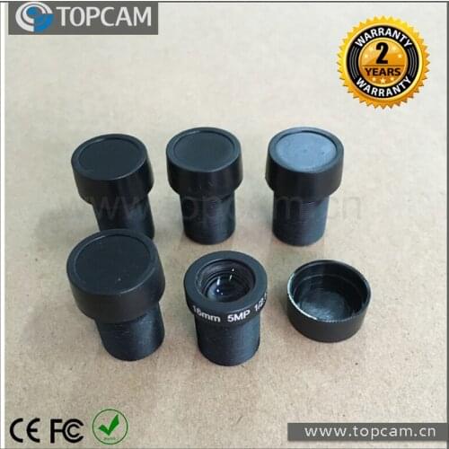 5PCS X HD 5 Megapixel 16mm Lens IR Board 1/2.5" M12x0.5 View 50M For Security CCTV Camera