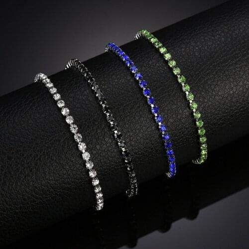Adjustable Tennis Strand Bracelets for women AAA Cubic Zirconia chain Brand Bangle & Bracelet femme Wedding Jewelry
