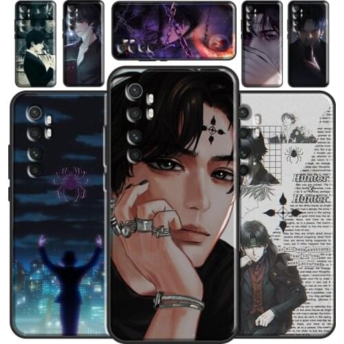Chrollo Lucilfer Hxh anime Phone Case For Xiaomi Mi 11 Lite 9 10 9T 10T Pro POCO X3 M3 Pro F3 Mi 11 Ultra Back Cover
