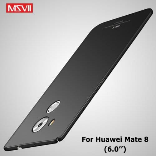 MSVII Cases For Huawei Mate 8 Case Cover For Mate 8 Case Ultra thin Full Body Matte PC Cover Coque For Huawei Mate8 Phone Cases