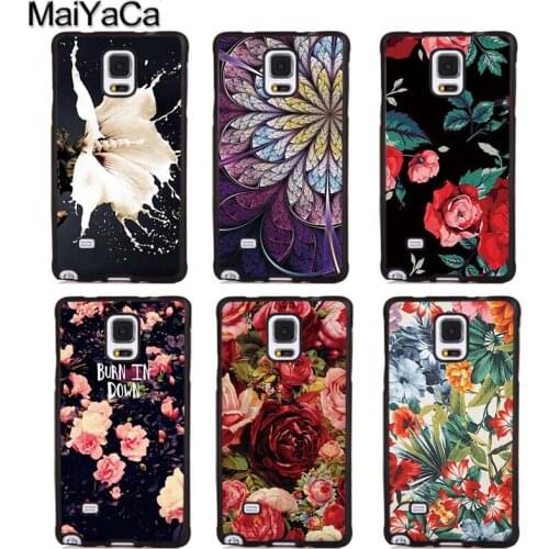 Rose Floral Flowers Pattern Case For Samsung A21S A20e A71 A51 A10 A40 A50 A70 Galaxy S20 Plus S10 S9 Note 20 Ultra